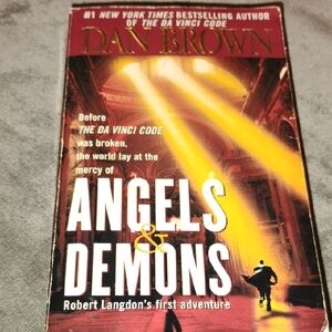 5/$20 Angels & Demons Paperback Book By Dan Brown